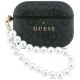 Guess 4G Pearl Strap Case for AirPods Pro 3 - Black