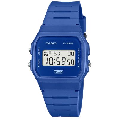 CASIO Unisex Watch F-91WB-2A1DF + BOX