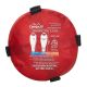 8. Campus Gattino 250 Mummy Sleeping Bag Right Red/Orange