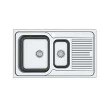 STAINLESS STEEL SINK SATIN AS 192/SIPHON