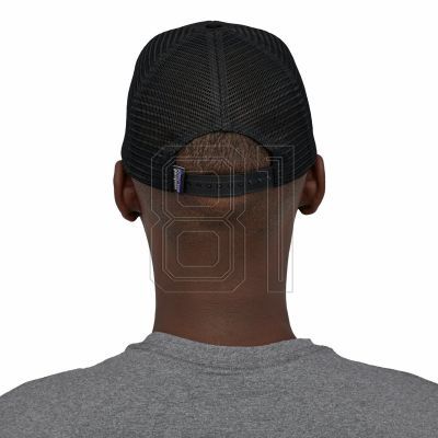 4. Cap Patagonia Logo Trucker Hat M 38289-BLK