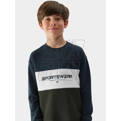 3. 4F Jr sweatshirt 4FJAW23TSWSM630-43S