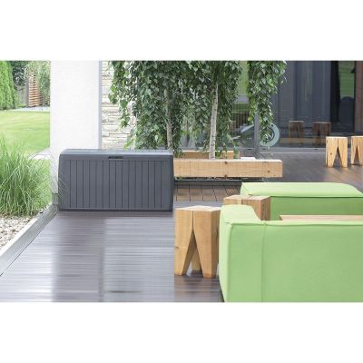 26. GARDEN BOX 290L BOXE BOARD ANTHRACITE