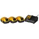 28. DEWALT DCK305P3T POWER TOOL COMBO SET (DCF887+DCH273+DCG405)