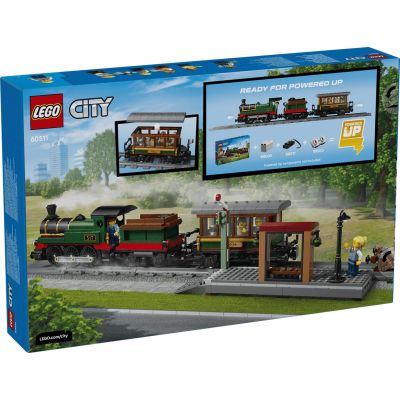 6. LEGO City 60511 - Retro Train with Steam Locomotive