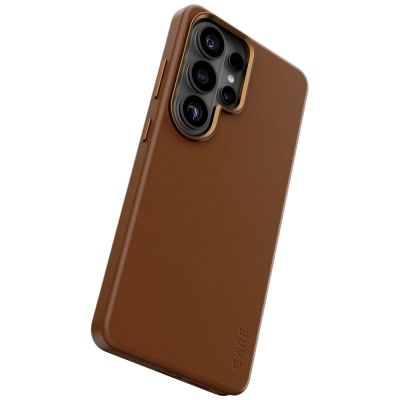 2. CARE by PanzerGlass Solo Qi Case for Samsung Galaxy S26 Ultra - Brown