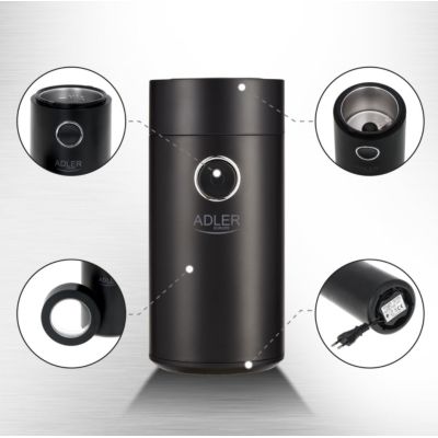 8. ADLER AD 4446bs coffee grinder