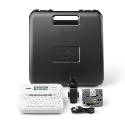 16. Brother PT-D410VP ZINK (Zero-Ink) Label Printer 180 x 180 DPI Wired TZe QWERTY