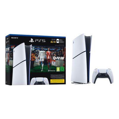 13. Sony PlayStation 5 Digital 825GB + EA Sports FC26 console