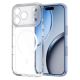 2. Tech-Protect MagPeak MagSafe CC Case for iPhone 17 Pro / 18 Pro - Clear