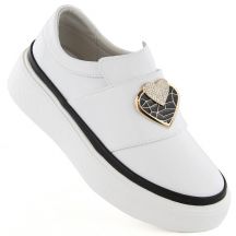 Artiker W HBH69 leather shoes, white
