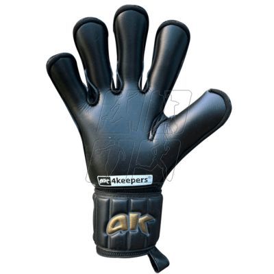 6. 4keepers Champ Gold Black VI RF2 M S906441 goalkeeper gloves