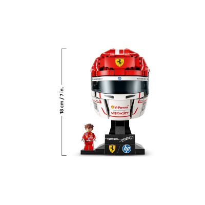 5. LEGO Editions 43014 – Charles Leclerc Scuderia Ferrari HP Helmet