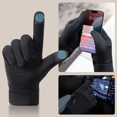 2. Tech-Protect WG01 Gloves with Touch Tips L - Black