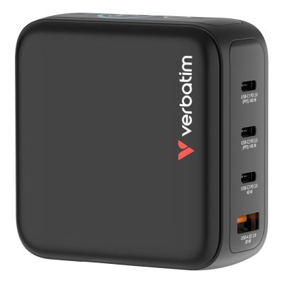 6. Verbatim 30240 Mobile Charger Universal Black AC Fast Charging Internal