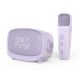 2. myFirst Voice 2 - karaoke set for kids - microphone and wireless speaker with sound modification effects (purple)