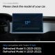 9. Spigen Glas.tR EZ Fit Tempered Glass for Tesla Model X 2022 / Model S 2021 - Black