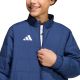 5. adidas Entrada 26 Light Navy Blue Kids Jacket JZ9125