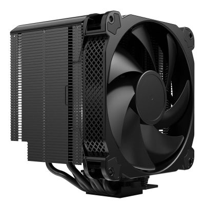 6. Jonsbo HX6250 Processor Radiator 14 cm Black 1 pc.