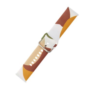 Strap Moro for Samsung Galaxy Watch 40 / 41 / 42 / 43 / 44 mm silicone bracelet watch band - pattern 4