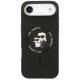 3. Karl Lagerfeld Silicone Karl&Choupette Ring MagSafe Case for iPhone 17 Air - Black