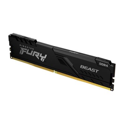 3. Kingston FURY DDR4 8GB (1x8GB) 3600MHz CL17 Beast Black