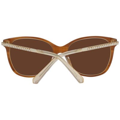 3. Women's Swarovski Brown Sunglasses - SK0218-47F