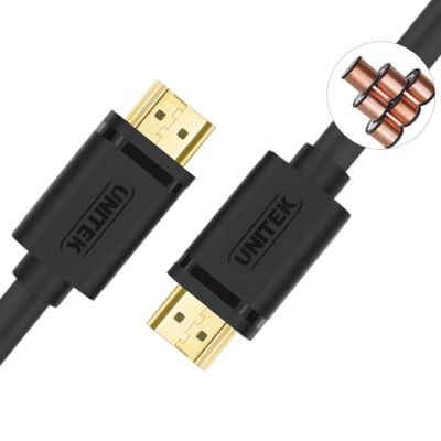 8. UNITEK HDMI CABLE BASIC V2.0 GOLD 2M, Y-C138M
