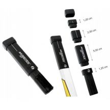 Adjustable composite extension for the stick