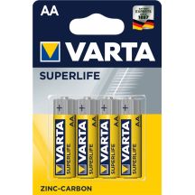 VARTA Superlife R6 AA zinc-carbon battery pack (Zn-C; x 4)