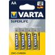VARTA Superlife R6 AA zinc-carbon battery pack (Zn-C; x 4)