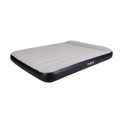 AVENLI double inflatable mattress with built-in pump 191x137x30