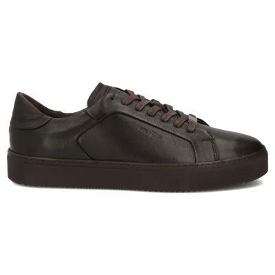 3. Men's brown leather sneakers Filippo MP8274