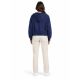 5. Women's envelope hoodie made of very soft knit fabric 4F 4FWAW26TSWSF2661-31S