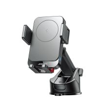 Joyroom JR-ZS241S car mount with inductive charger for dashboard - black