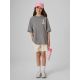 4. Loose T-shirt with print for girls 4F 4FJRSS26TTSHF3980-25S