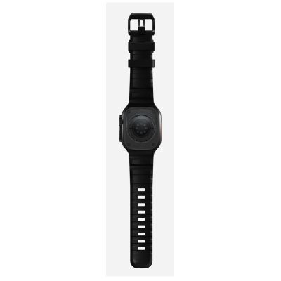 8. Nomad Rocky Point Band Black Leather, Titanium