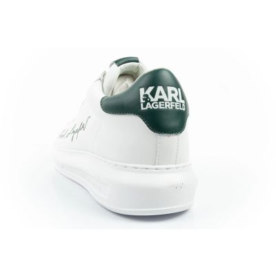 5. Karl Lagerfeld men's shoes sneakers Kapri natural leather white