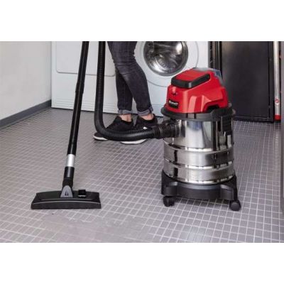 10. EINHELL TC-VC 18/20 Li S Solo workshop vacuum cleaner 2347130 (silver)