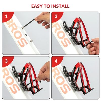 2. Rockbros bottle cage model FK338 black