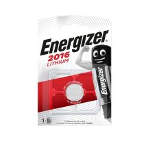 CR2016 ENERGIZER battery in a pack of 1 pc. Price per unit