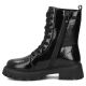 3. Women's patent leather ankle boots, black Filippo DBT8288
