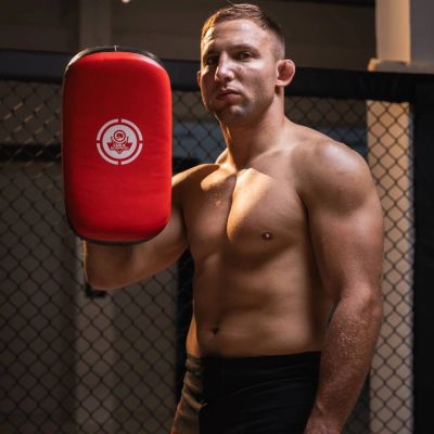 4. PAO training shield made of natural leather