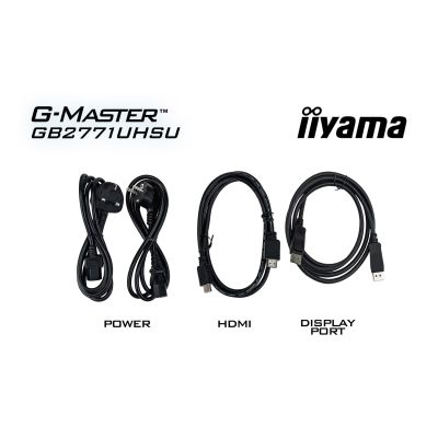 11. iiyama G-MASTER GB2771UHSU-B1 computer monitor 68.6 cm (27") 3840 x 2160 px 4K Ultra HD LED Black