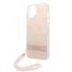 5. Guess GUOHCP14MH4STP iPhone 14 Plus 6.7 "pink / pink hardcase 4G Print Strap