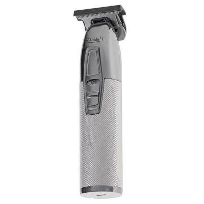 12. ADLER AD 2836s Silver USB Trimmer
