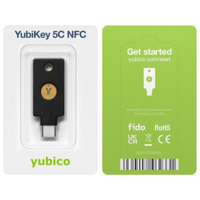 3. Yubico YubiKey 5C NFC U2F FIDO Dongle