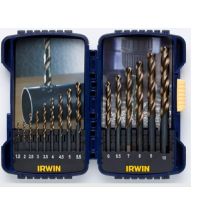 IRWIN SET 15 pcs. TURBOMAX 1.5mm, 2mm, 2.5mm, 3mm, 3.5mm, 4mm, 4.5mm, 5mm, 5.5mm, 6mm, 6.5mm, 7mm, 8mm, 9mm, 10mm