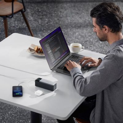 10. Anker 737 Power Bank 24000mAh Black, Silver (7978673)