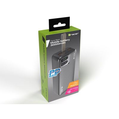 9. TRACER POWERBANK BLAZE 30000MAH 65W BLACK